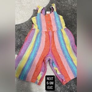 Next Colorful Striped Kids Jumpsuit